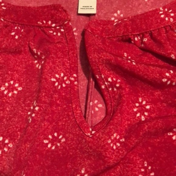 Dana Buchman red blouse size small - Picture 3 of 7